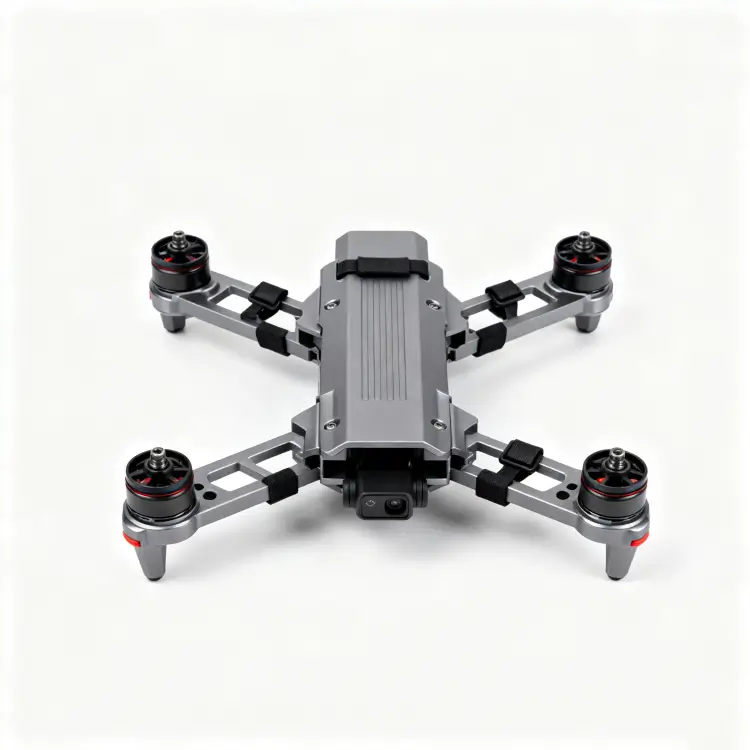 Custom aluminum drone frame CNC
