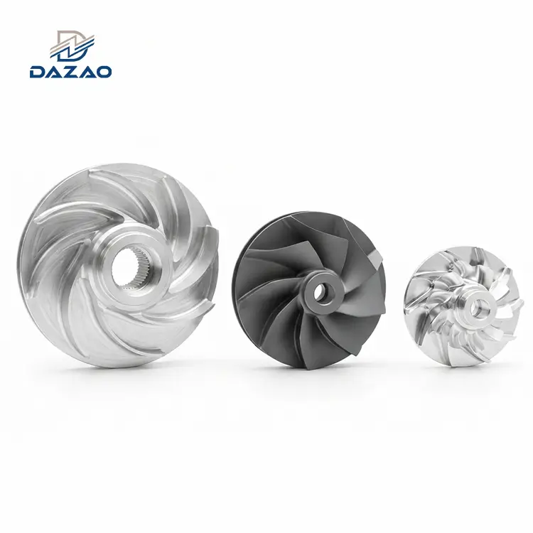 Billet Water Pump Impeller 5 Axis CNC Machining