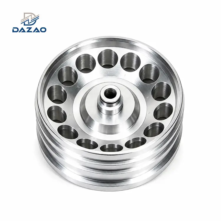 Five Axis CNC Machined Aluminum Centrifuge Rotors Precision