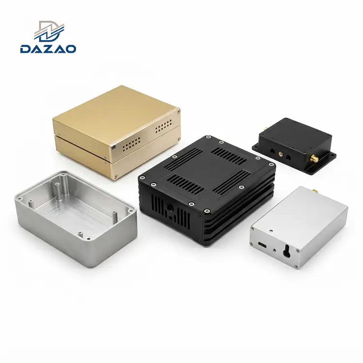 Precision CNC Machined Al6061 T6 Aluminum Electronic Enclosures