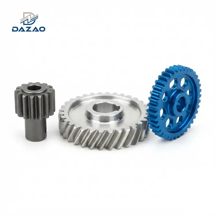 Precision CNC Machined Aluminum Gears Grade 6061 T6 Alloy