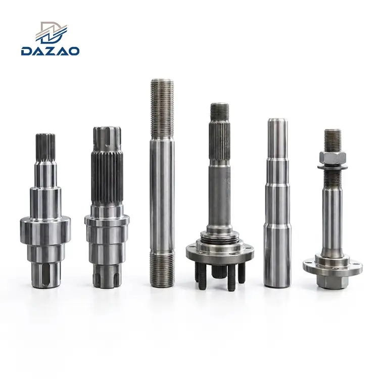 Precision Stepped Shafts And Splined Axles For Industry