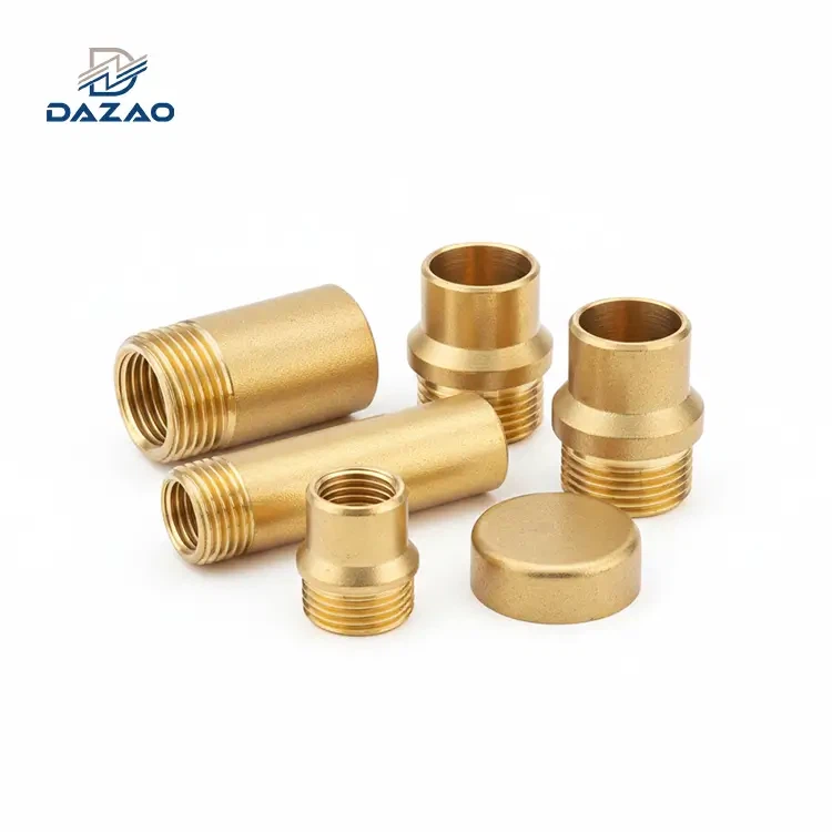 Custom CNC Brass Pipe Fittings Manufacturer | China