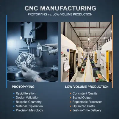 CNC Prototyping Vs. Low-Volume Production: A Practical Decision Guide