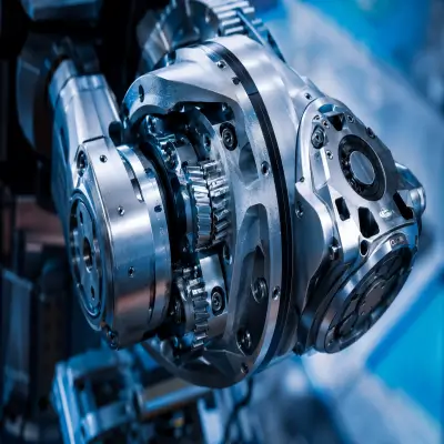 Robot Parts Machining: Custom CNC Gears & Actuator Housings