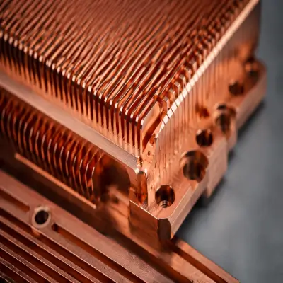 CNC Machined Heat Sinks: Copper Thermal Design & Optimization