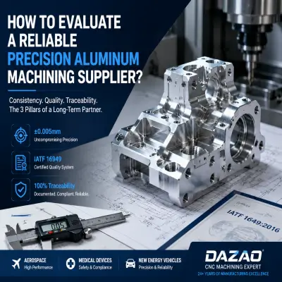 How To Evaluate A Reliable Precision Aluminum Machining Supplier？