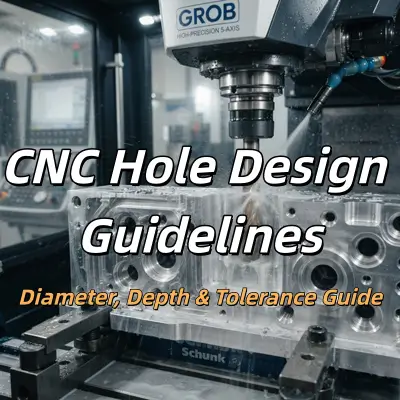 CNC Hole Design Guidelines: Diameter, Depth & Tolerance Guide