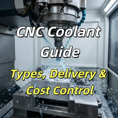 CNC Coolant Guide: Types, Delivery & Cost Control