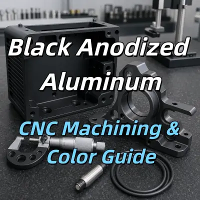 Black Anodized Aluminum: CNC Machining & Color Guide