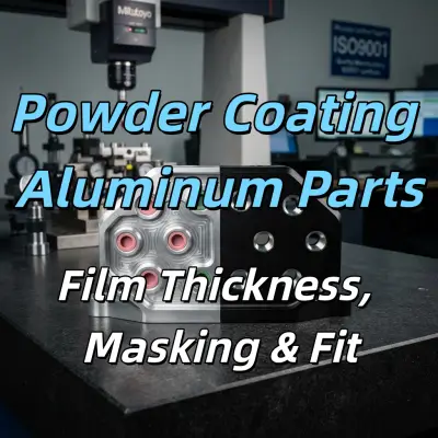 Powder Coating Aluminum Parts: Film Thickness, Masking & Fit