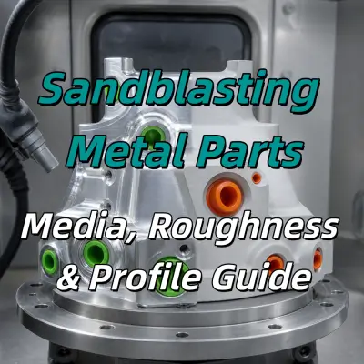 Sandblasting Metal Parts: Media, Roughness & Profile Guide