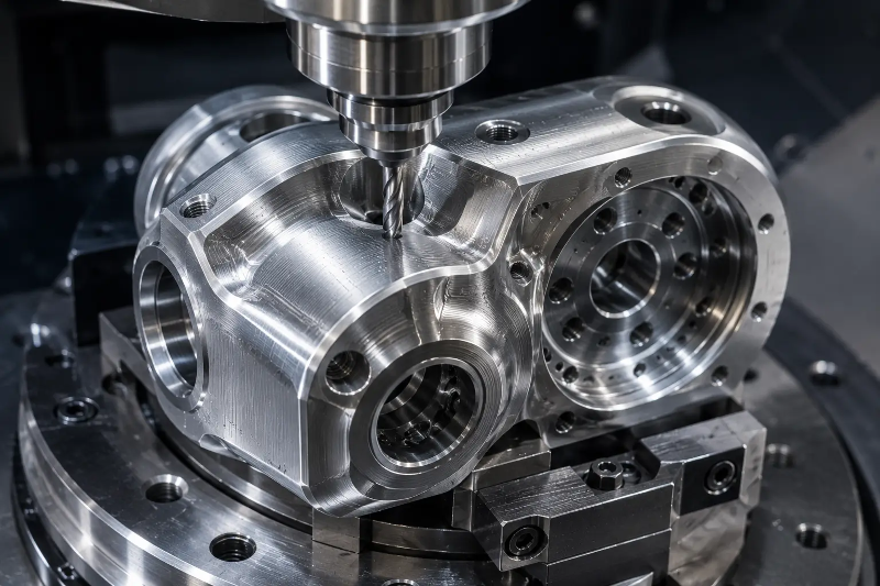 5-axis CNC milling process for complex humanoid robot structural parts 5-axis CNC milling process for complex humanoid robot structural parts
