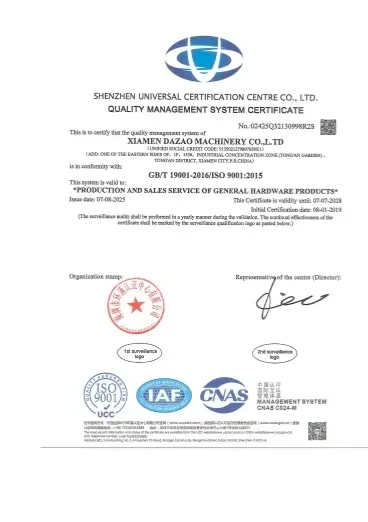 ISO9001:2015 ISO9001:2015