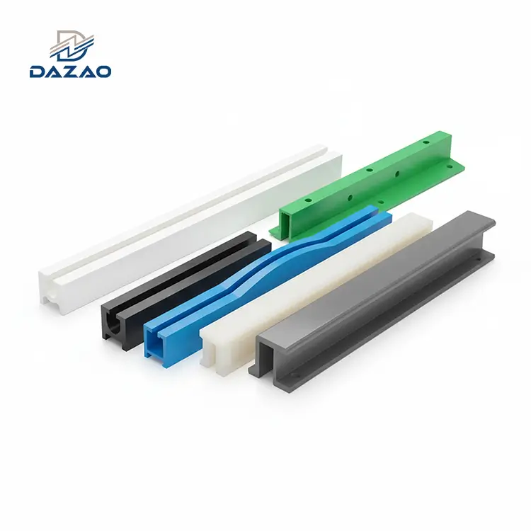 Precision Machined Plastic Chain Guides UHMWPE Nylon