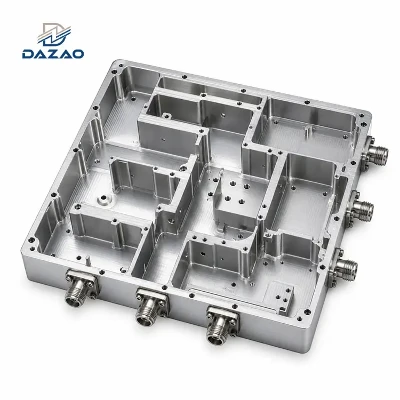 CNC Machined Aluminum RF Enclosure CNC Machined Aluminum RF Enclosure