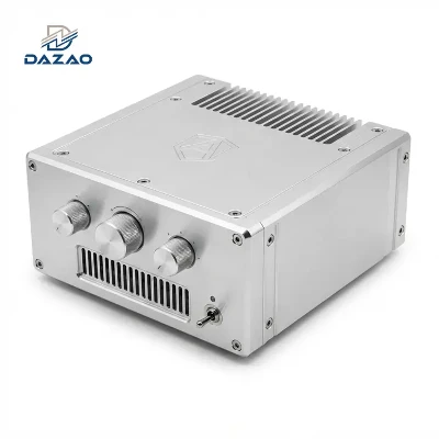 Custom Billet Aluminum Audio Amplifier Enclosure Custom Billet Aluminum Audio Amplifier Enclosure