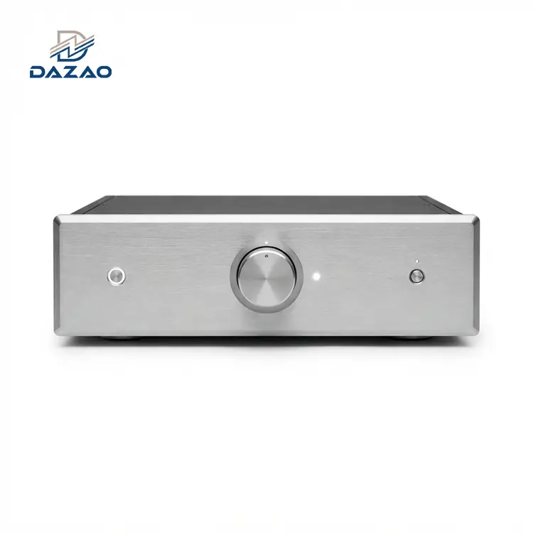 Brushed Aluminum Stereo Amplifier Chassis Supply Brushed Aluminum Stereo Amplifier Chassis Supply