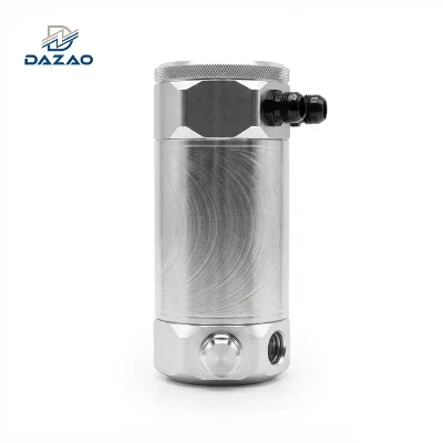 Billet Aluminum Baffled Oil Catch Can Billet Aluminum Baffled Oil Catch Can