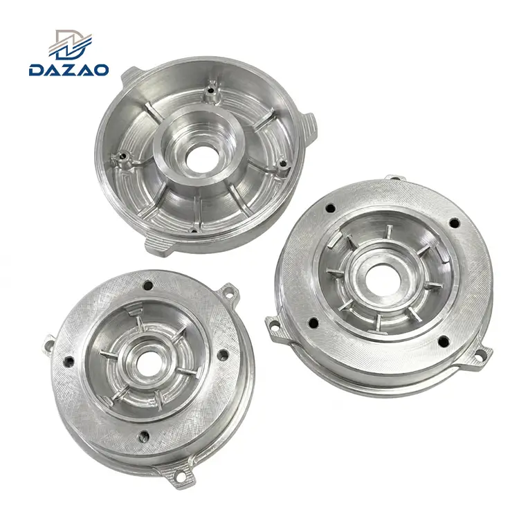 Precision CNC Machined Aluminum Electric Motor End Shields