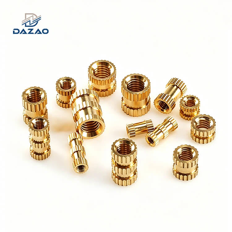 Custom Brass Threaded Inserts Manufacturer | CNC Brass Inserts China