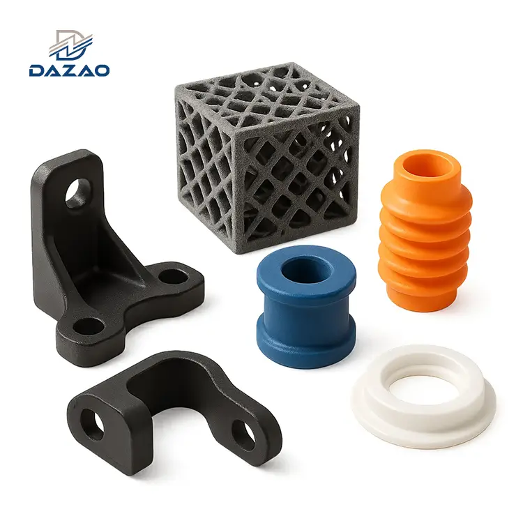 Industrial MJF TPU 3D Printing Services And Elastomer Parts