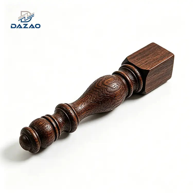 Precision 5 Axis CNC Machined Wooden Table Legs For Furniture Brands