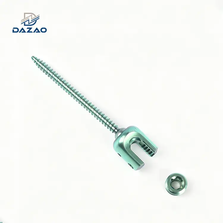 Ti-6Al-4V ELI Titanium Pedicle Screw Spinal Fixation