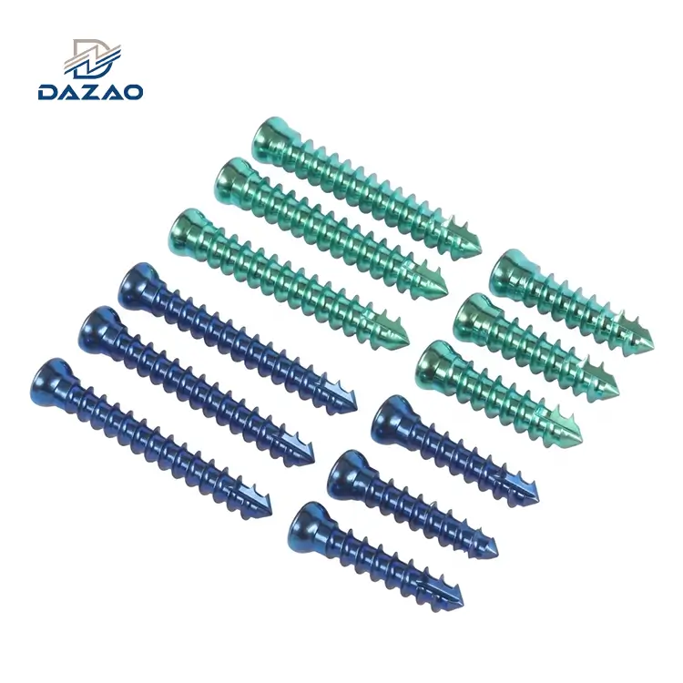 Titanium Orthopedic Self Tapping Cortical Bone Screws